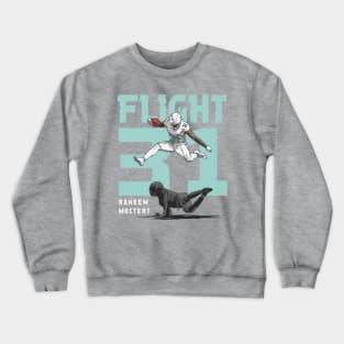 Raheem Mostert Miami Flight 31 Crewneck Sweatshirt